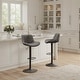 preview thumbnail 25 of 60, Art Leon Adjustable Height Swivel Barstool, Set of 2