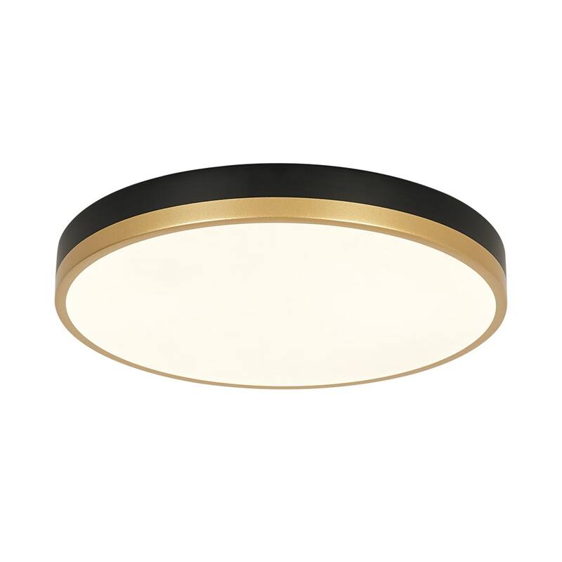 Minimalist Round Dimmable LED Flush Mount Light 5 CCT, 28W 15.7in
