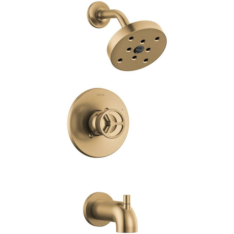 Delta T14458 Trinsic Monitor 14 Series Tub and Shower Trim Package - Champagne Bronze