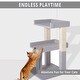 preview thumbnail 14 of 25, Lulu Large Cat Tree Tower, Multi-Level Kitten Tower