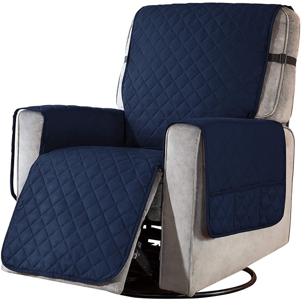 Subrtex Recliner Chair Reversible Washable Fitted Sofa Slip Cover