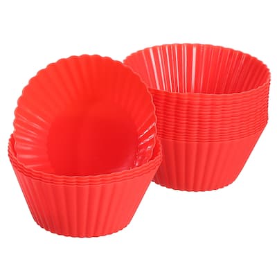 Silicone Cupcake Baking Cups, 2.8" Non-Stick Muffins Liners
