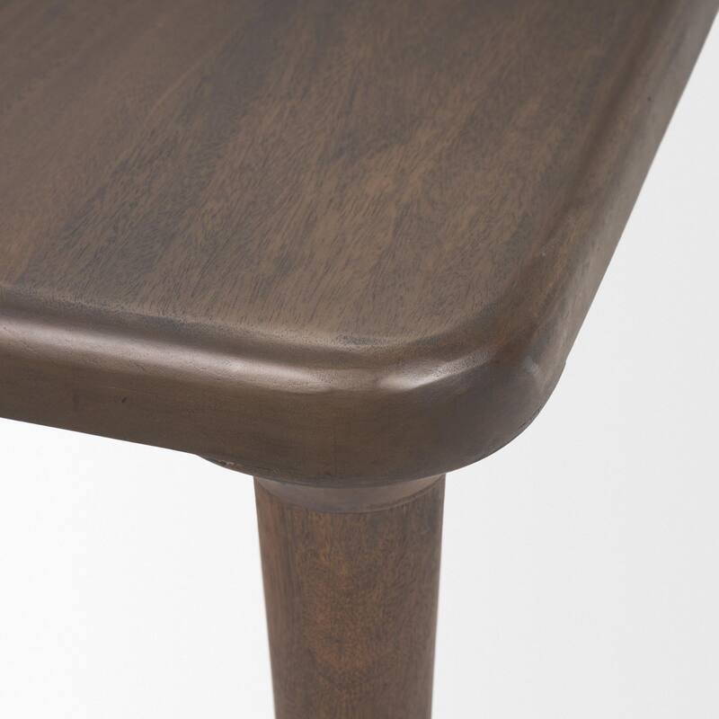 Suvan 72" Medium Brown Rectangular Solid Wood Table