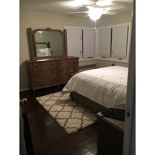 Safavieh Hudson Shag Vitchka Glamour Trellis Rug