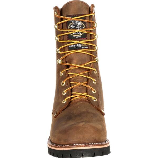 Shop Georgia Boot Steel Toe Waterproof Insulated Logger Work Boot