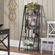 Simple Living Farmhouse 4-tier Shelf - Espresso