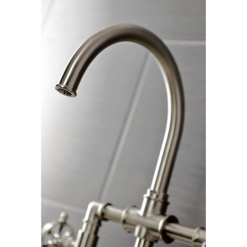 Kingston Brass KS233.RX Belknap 1.8 GPM Bridge Kitchen Faucet
