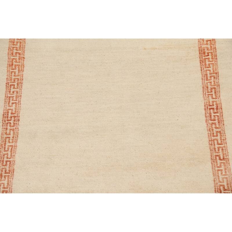 Geometric Gabbeh Kashkoli Oriental Area Rug Wool Hand-knotted Carpet - 3'0" x 5'2"