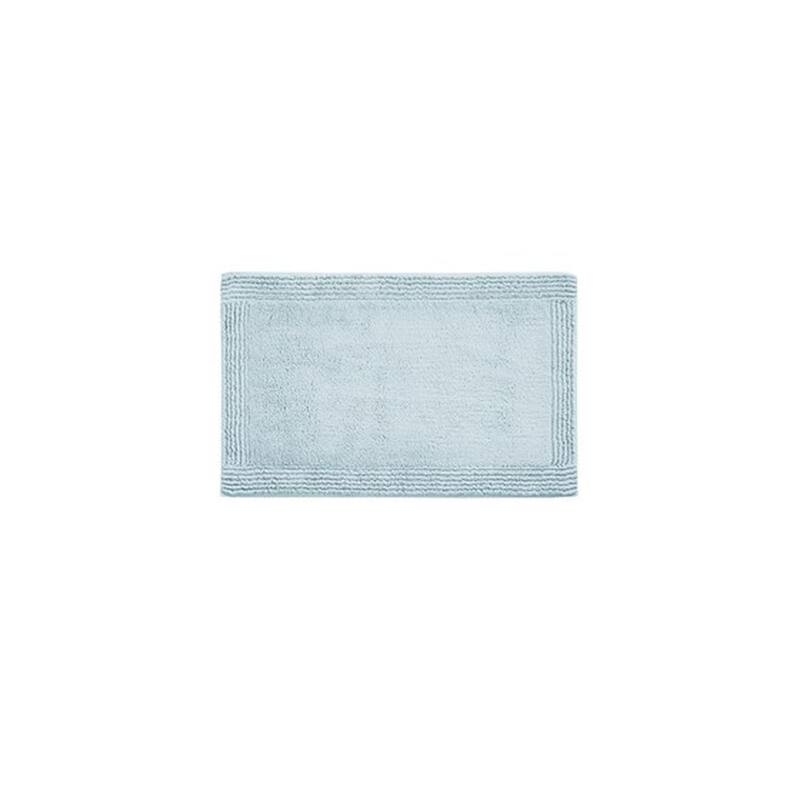 Cotton Tufted 3000 GSM Reversible Bath Rug - 21x34" - Blue