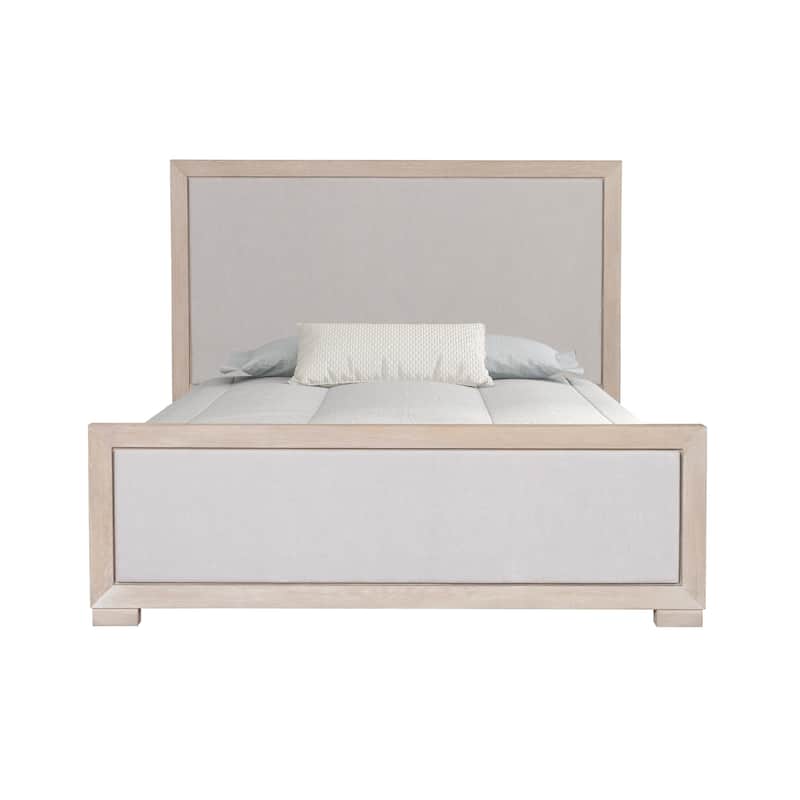 Furniture of America Durem II Modern 3-Piece Solid Wood Panel Bedroom Set with Oversized Nightstand and Chest