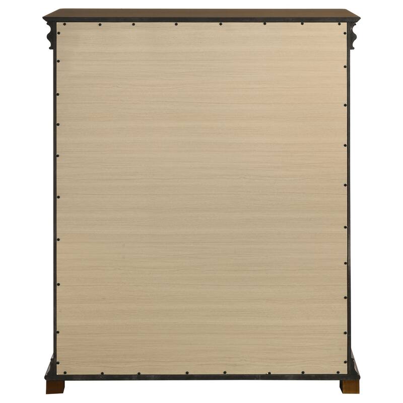 Garland 4-drawer Bedroom Chest of Drawers Brown Cherry