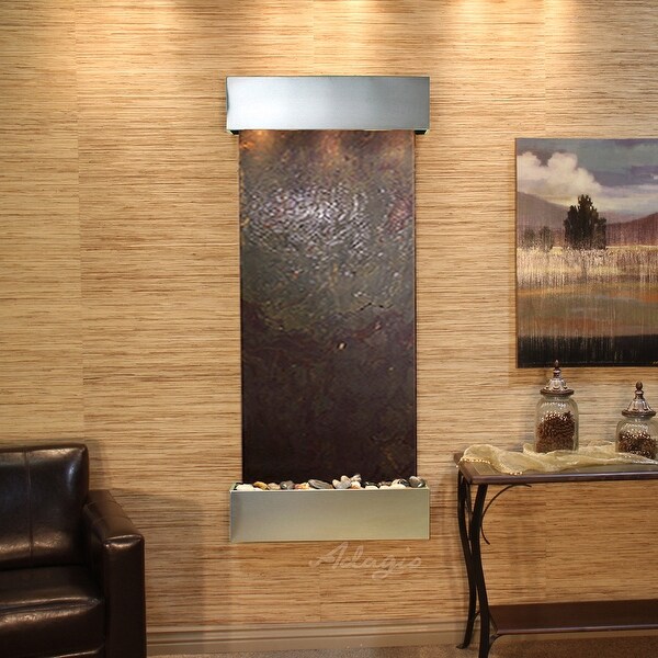 Adagio Inspiration Falls Fountain - Square - Stainless Steel - Choose Options