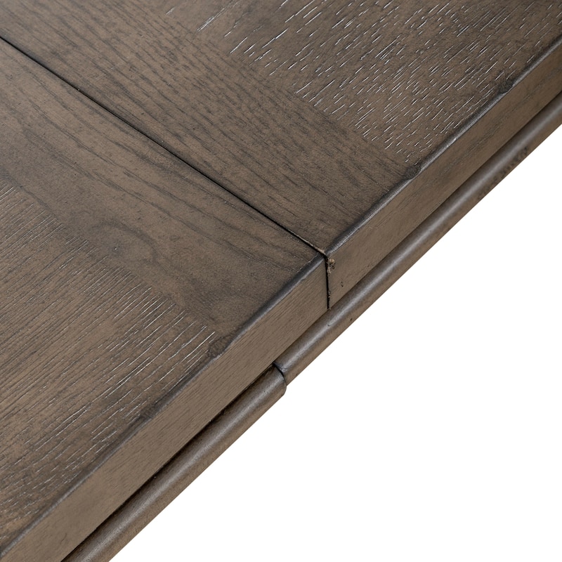 Americana Farmhouse Dusty Taupe Optional 7 Piece Trestle Table Set