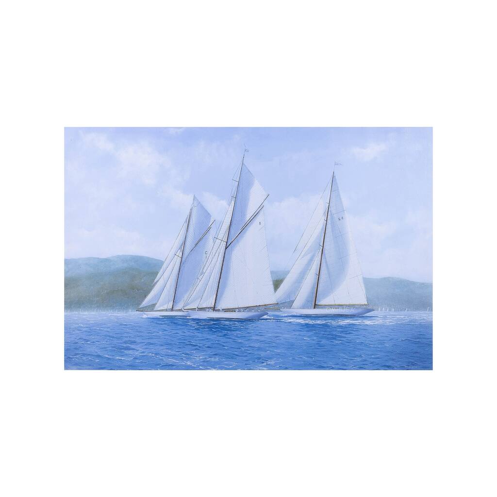 Sailing Yachts Mariquita and Tuiga off the Coast of Cannes - Multi
