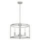 preview thumbnail 4 of 8, Hunter Astwood 13" 4-Light Chandelier, Caged, Kitchen Island, Dining - Contemporary, Transitional, Modern Farmhouse