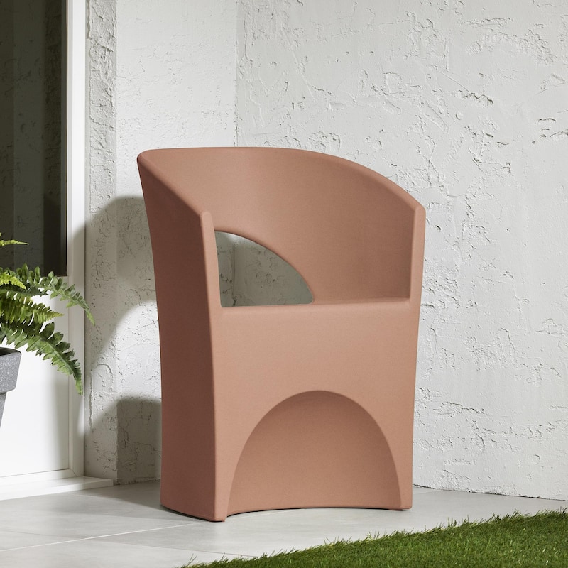 South Shore Dalya Patio Chair - Burnt Orange