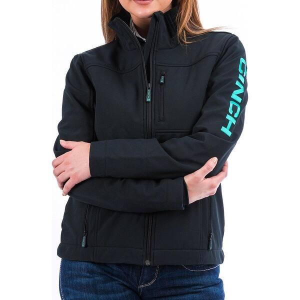 Shop Cinch Western Jacket Womens Conceal Carry Bonded Zip Black