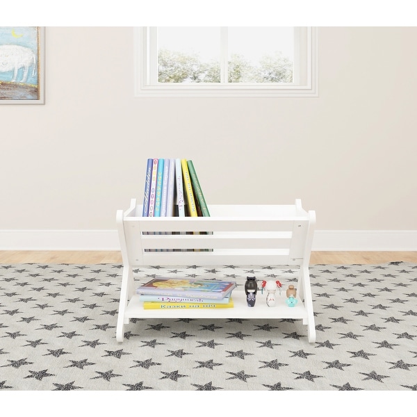UTEX Kids' Book Caddy Browser with Shelf, Kids Bookcase Storage with Shelf, Kids Book Storage Organizer for Toddlers, Kids. Opens flyout.