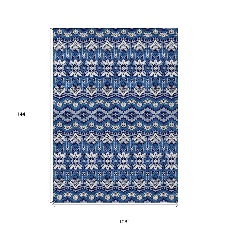 HomeRoots Moroccan Transitional Rectangle Outdoor Rug