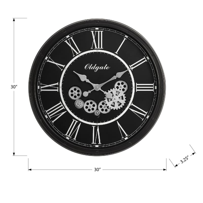 30" Round Wall Clock