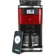 preview thumbnail 12 of 15, Smart iCoffee Brew Coffee Maker with Built-in Grinder, Smarter App, and 3 Interchangeable Color Panels (Cream, Black, Red)