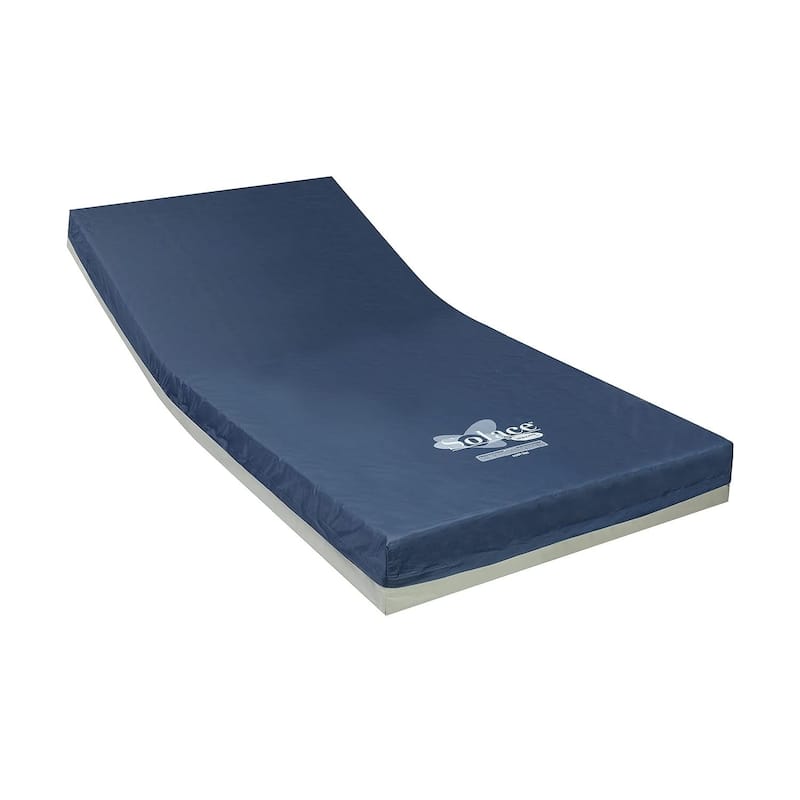 Invacare Solace Prevention Hospital Bed Mattress, 80"x 36"x6" Foam Mattress w/Fluid-Resistant Cover - 84"Lx36"Wx6"H