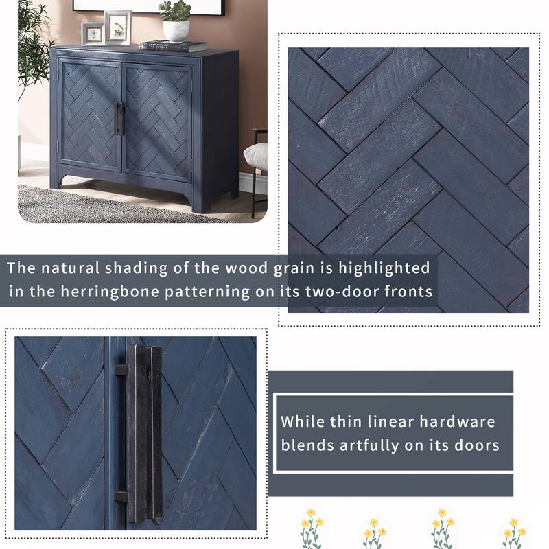 Console Table Sofa Table with 2 Shelves