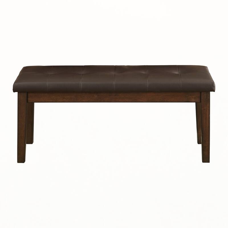Transitional Dining Furniture 1pc Wooden Bench