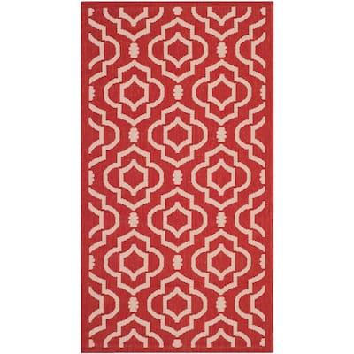 SAFAVIEH Courtyard Rheta Indoor/ Outdoor Waterproof Patio Backyard Rug