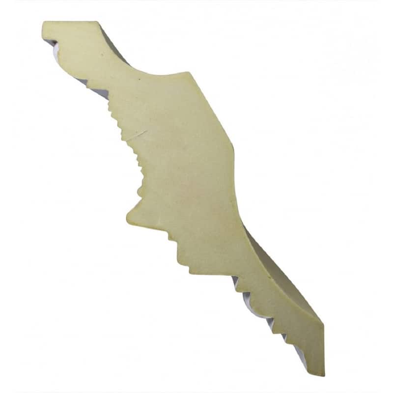 Crown Ceiling Molding High Density White Urethane Foam 76 7/8" Greco-Roman Design Prime-Finished Renovators Supply