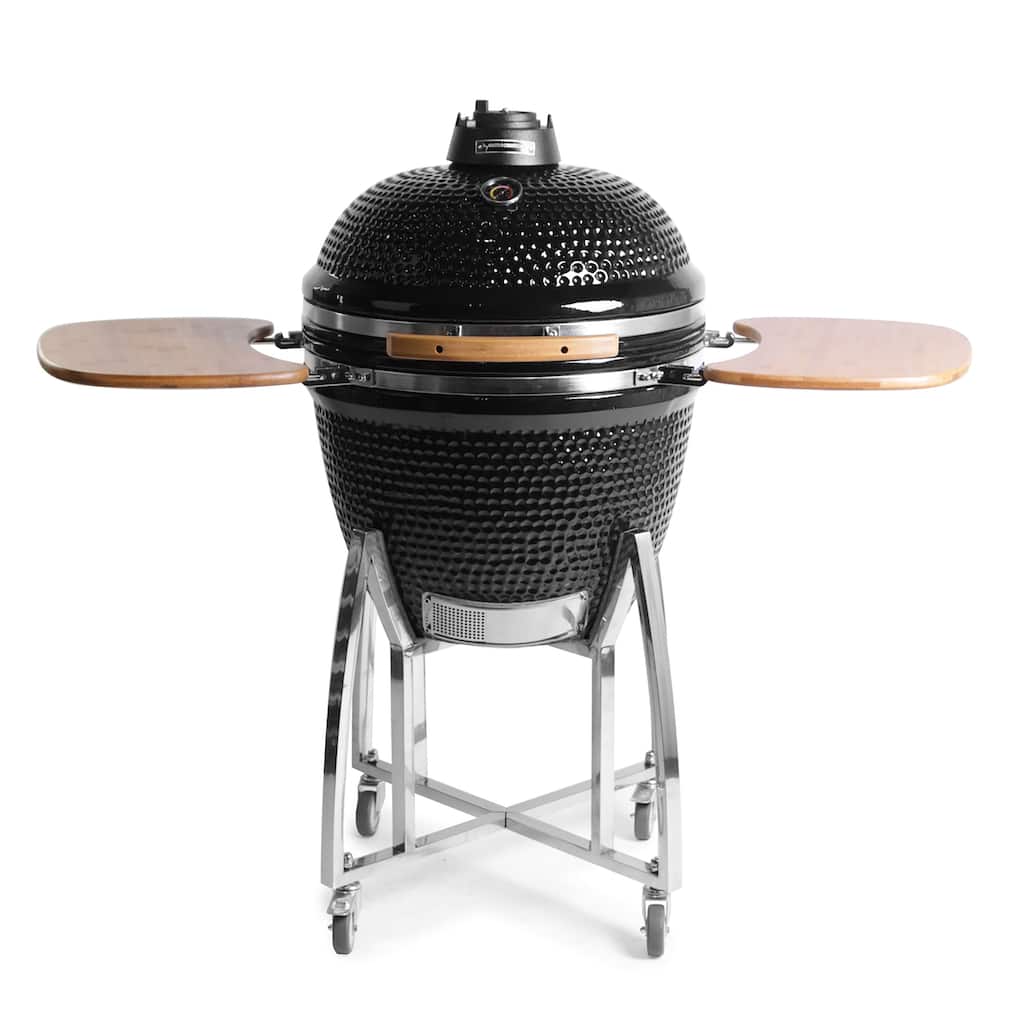 23" Comfortbilt Kamado Grill In Black - N/A
