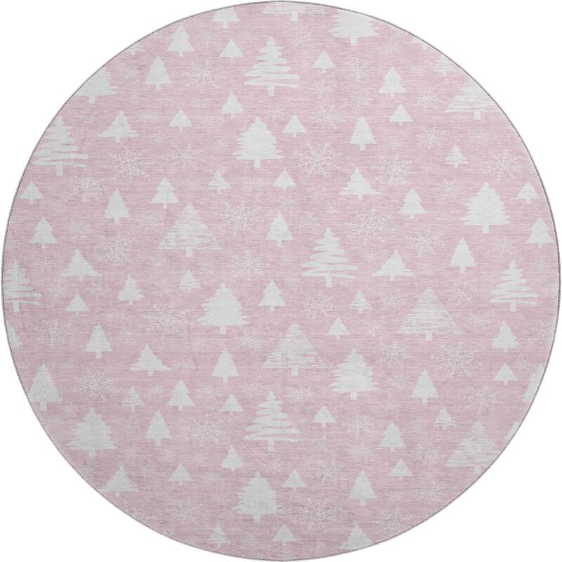 Premium Washable Super Soft Christmas Tree Mayfield Rug