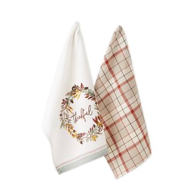 Assorted Autumn Dishtowel (Set of 2)
