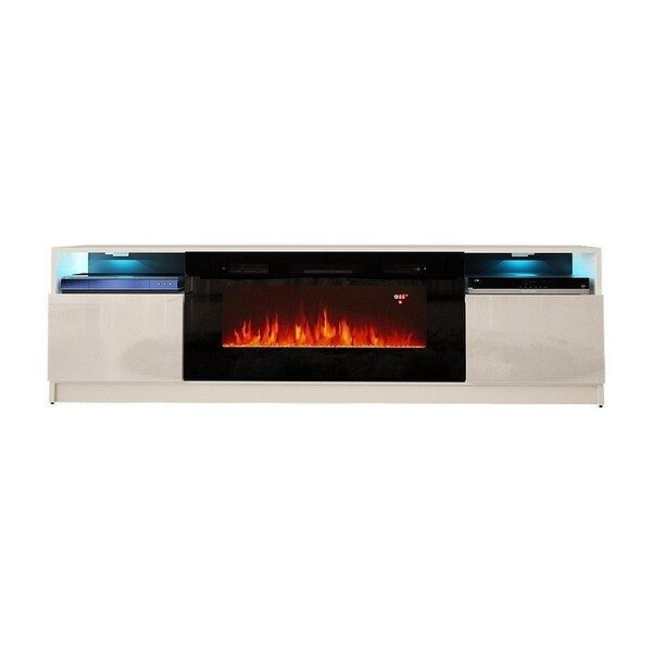 Electric Fireplace TV Stand Bed Bath Beyond 31292066