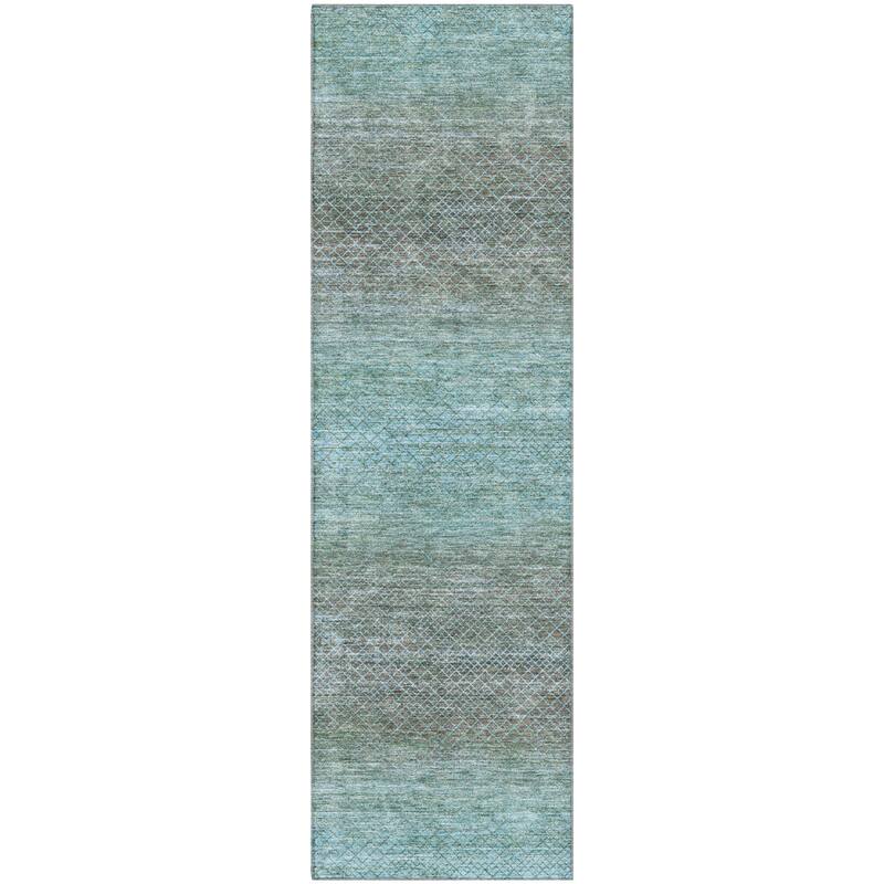Premium Washable Super Soft Ombre Stripes Mayfield Rug