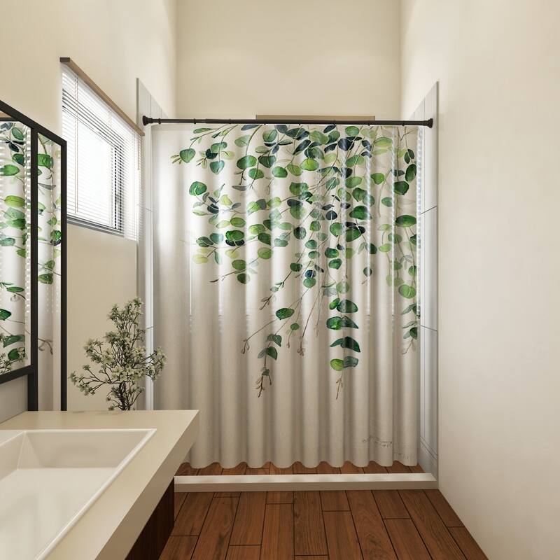 Design House 560904 Polished Chrome Classic Adjustable 42 to 72-inch Shower Rod