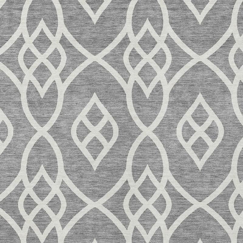 HomeRoots Trellis Transitional Rectangle Outdoor Rug