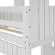 preview thumbnail 8 of 20, Wooden Twin Over Full Bunk Bed Loft Bed With Ladder and Guardrails
