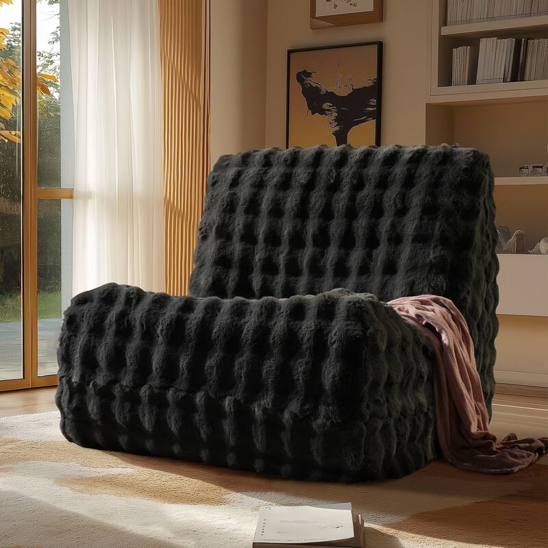 OVIOS Luxury Plush Bean Bag Ultra-Soft Chair