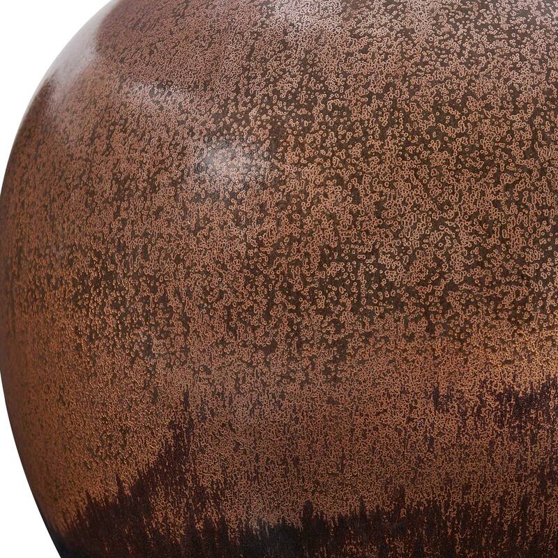 Uttermost Brownell Rust Brown Table Lamp - 17.00" W x 23.75" H x 17.00" D