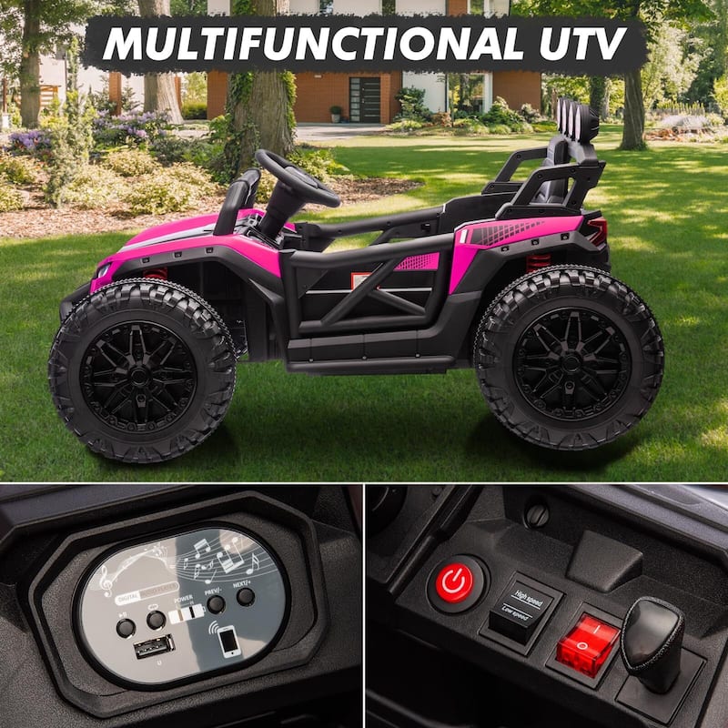 24V Ride on UTV,130w Electric Powered UTV