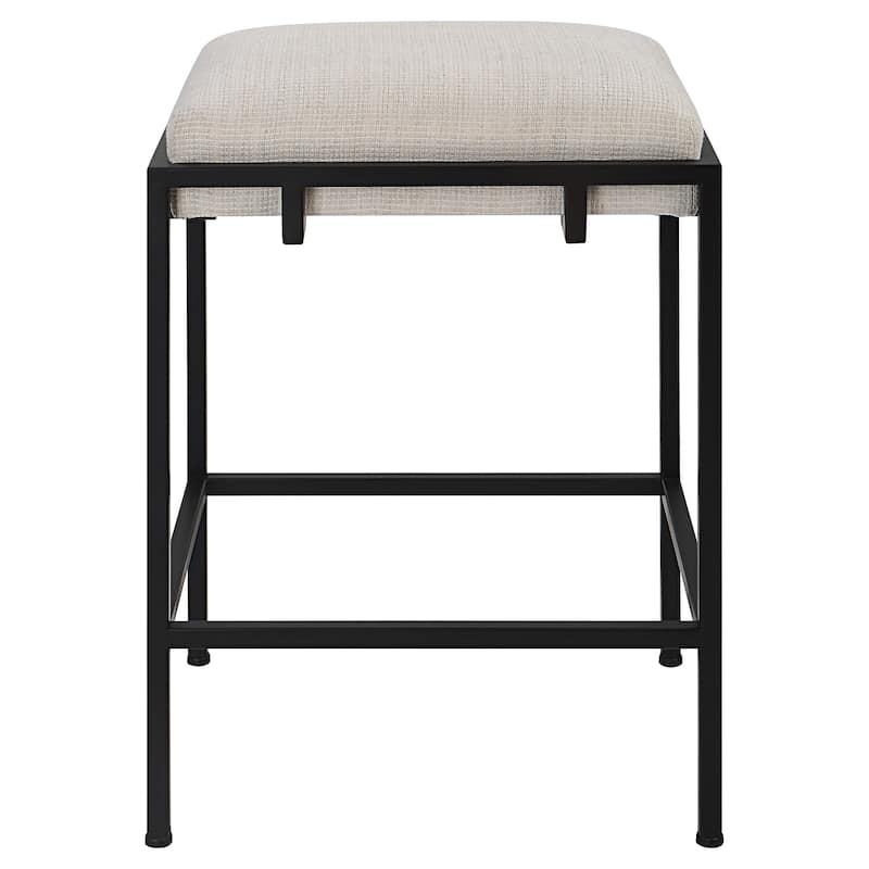 Uttermost Paradox Counter Stool - 18"W x 26.5"H x 14.13"D