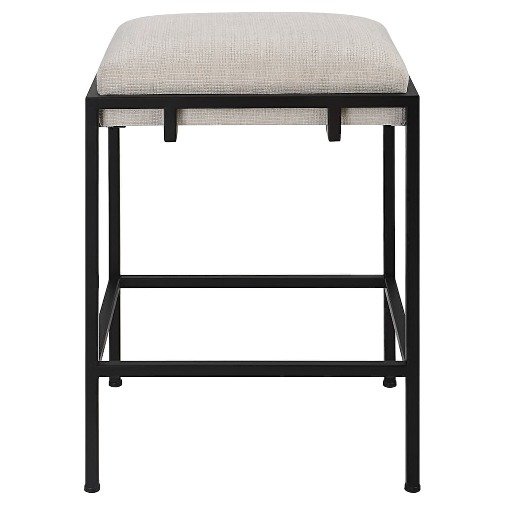 Uttermost Paradox Counter Stool - 18"W x 26.5"H x 14.13"D