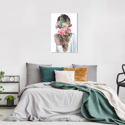 Wynwood Studio Fashion and Glam Get into it White and Traditional Wall Art Canvas Print