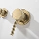 preview thumbnail 12 of 11, PROOX Single Handle Wall Mounted Bathroom Faucet With Drain Assembly