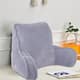 Super soft Lounger Need Assembly Bedrest Reading Pillow - Lilac Grey