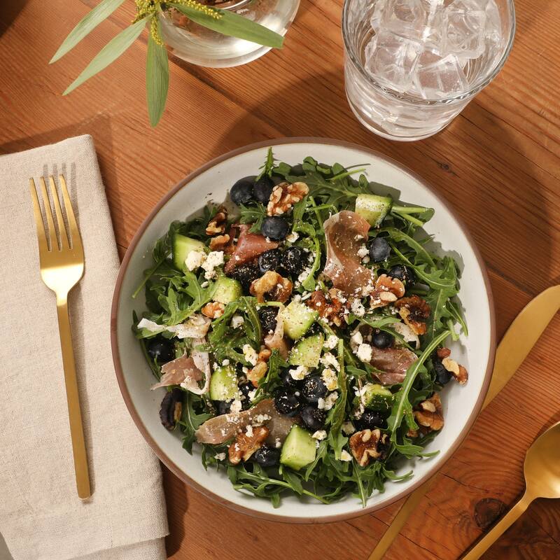 Gibson Elite William Crest 4 Piece Dinner Bowl Set, 8.5" Round Stoneware Reactive Glaze Finish, Large Soup, Pasta & Salad Bowls