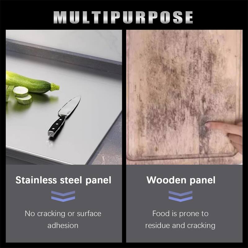 40cm*50cm Stainless Steel Cutting Board for Kitchen