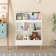 preview thumbnail 6 of 14, Toy Storage Organizer, Kids Bookshelf and Toy Storage with Legs, Multifunctional Storage Organizer, Children Bookcase