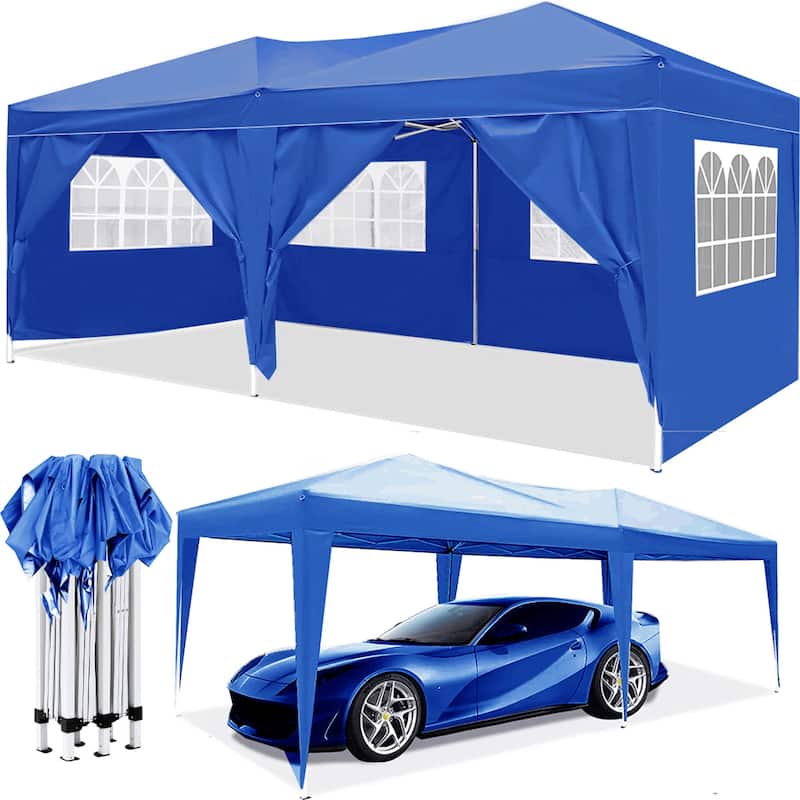 10x20 EZ Pop Up Canopy Outdoor Portable Party Folding Tent